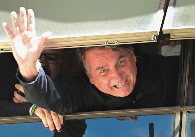 Foto do ex-presidente Jair Bolsonaro