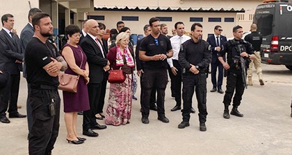 VISITA AOS PRESOS DE 8 JANEIRO | Rosa Weber e Alexandre de Moraes verificam condições da penitenciária e da alimentação distribuídas