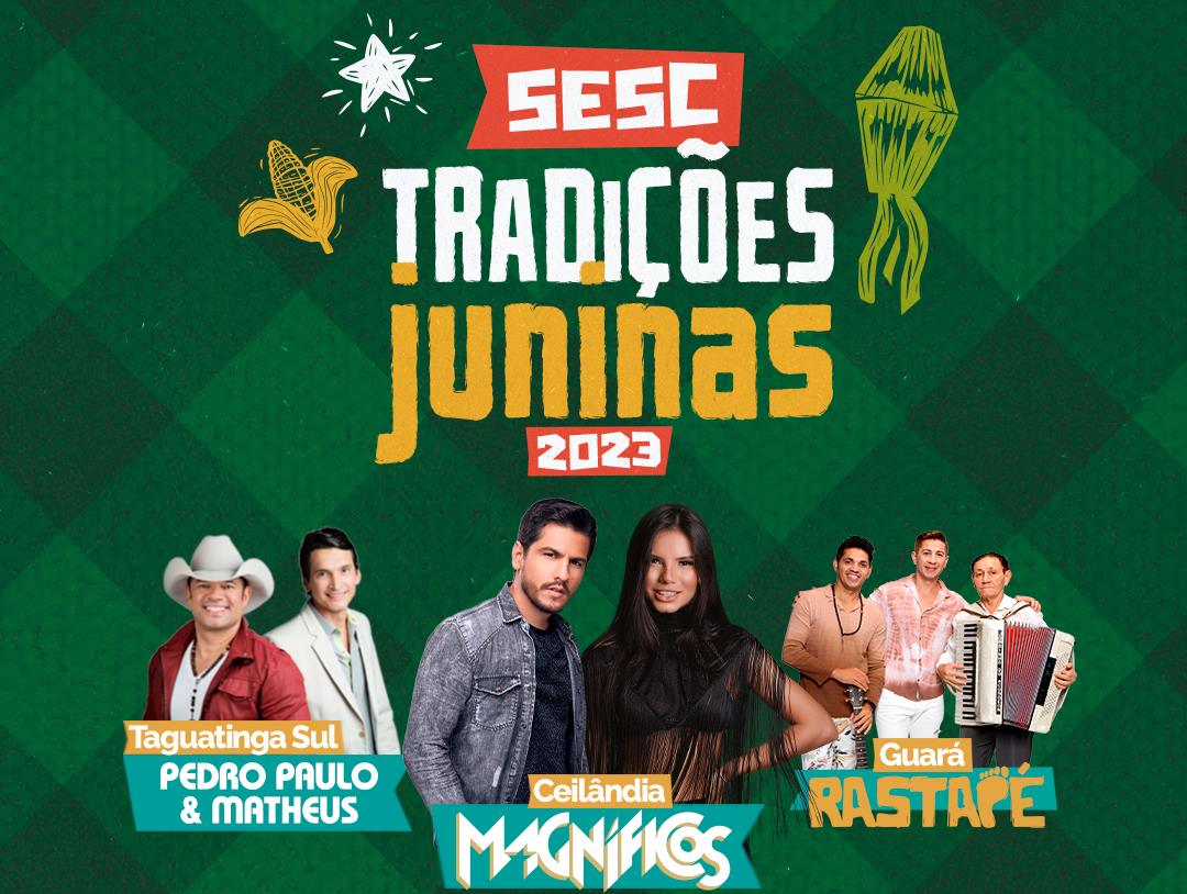 SESC + TRADIÇÕES | Temporada de festas com quadrilhas, sorteios, comidas típicas e shows imperdíveis começa no dia 2 de junho