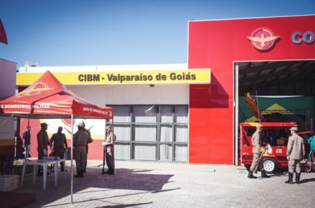 NOVA UNIDADE | Governo Caiado inaugura 26ª Companhia Independente do Corpo de Bombeiros Militar (CIBM) em Valparaíso de Goiás