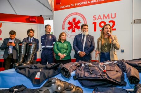 PARA SEGURANÇA DOS SERVIDORES | Samu ganha 2,6 mil novos equipamentos proteção individual (EPIs)