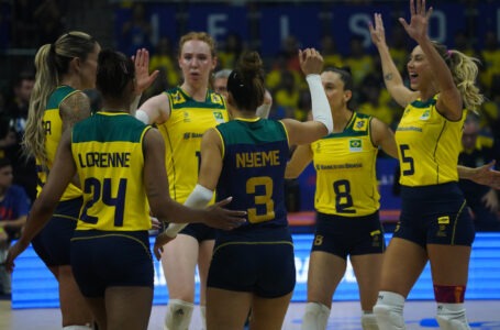 LIGA DAS NAÇÕES FEMININA | Seleção brasileira bate a Coréia do Sul por 3 sets a 0 no primeiro jogo em Brasília