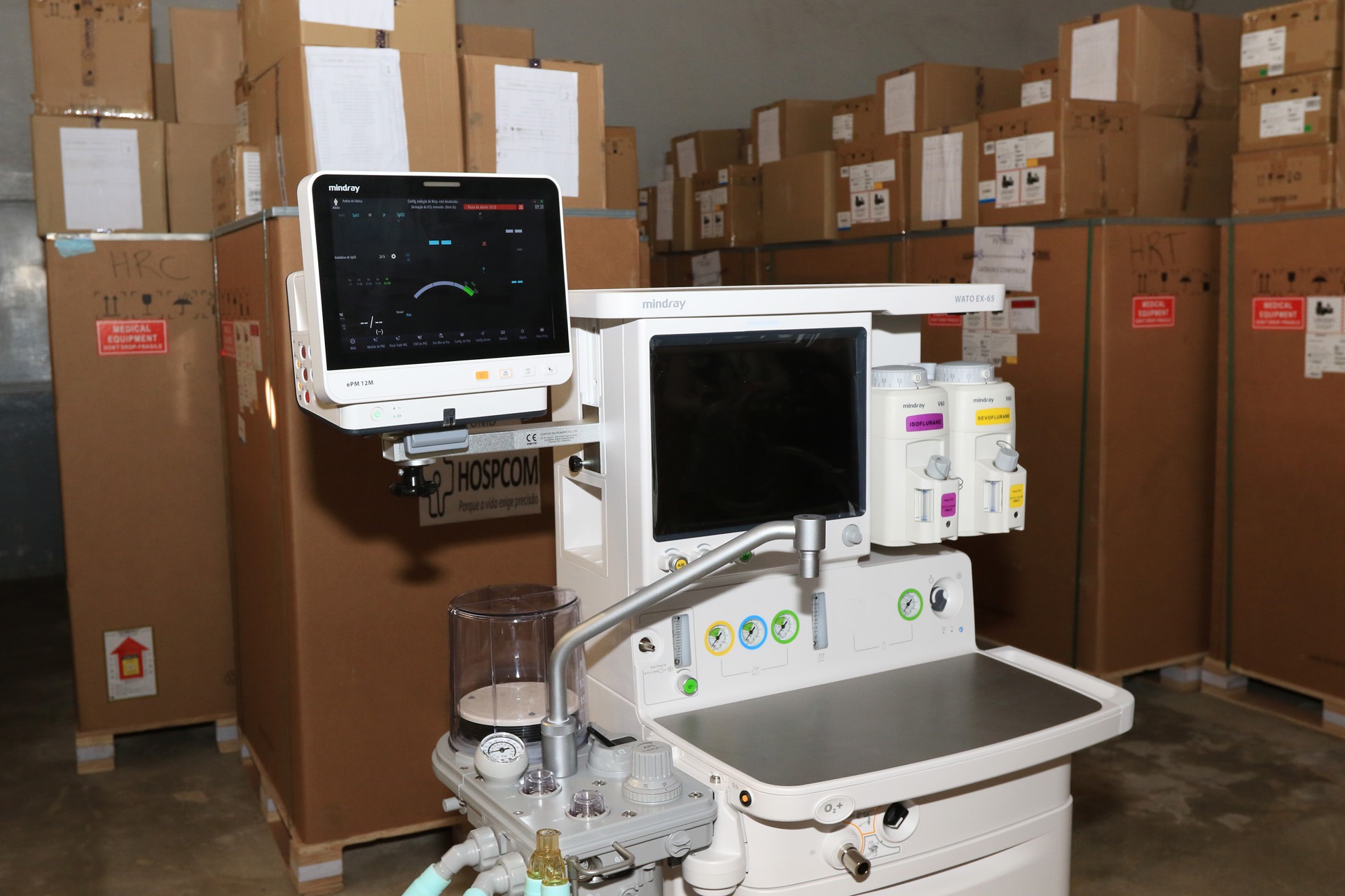 64 NOVOS APARELHOS | 10 hospitais públicos do DF recebem equipamentos de anestesia de última geração