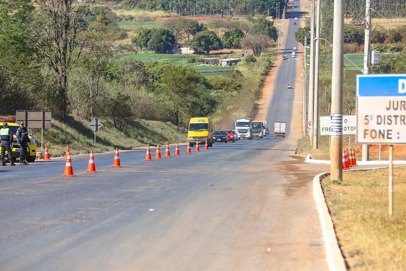 TRECHO DO GARRAFÃO | GDF investe mais de R$ 12 milhões para recuperar a DF-180 na região do Incra 8