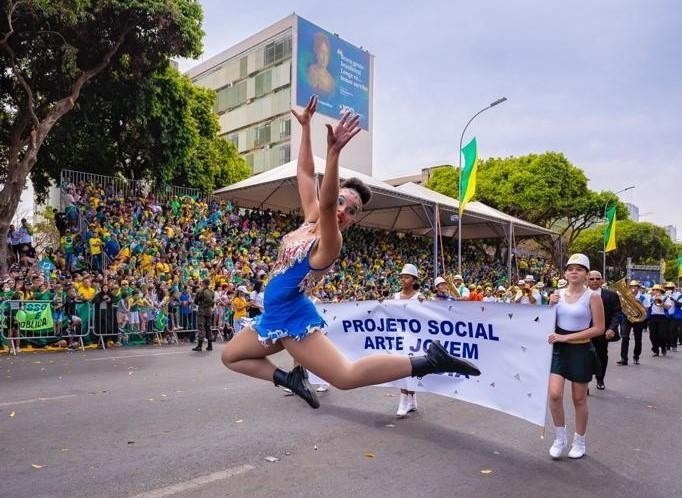DESFILE DE 7 DE SETEMBRO | Mais de 500 estudantes da rede pública e privada do DF se preparam para participar da cerimônia