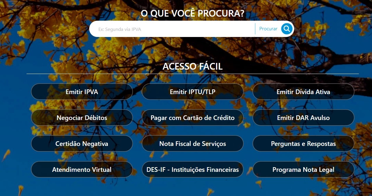 DEPOIS DA MANUTENÇÃO TÉCNICA | Portal de serviços da Receita do DF volta a funcionar nesta segunda (11)