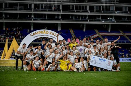 LIBERTADORES FEMININA 2023 | Com uma jogadora a menos, Corinthians bate o Palmeira por 1 a 0 e se sagra campeão da competição