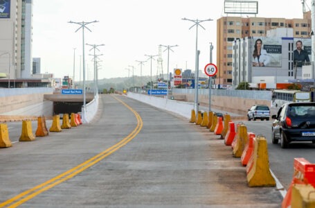 MOBILIDADE URBANA | A partir de segunda (2), ônibus começam a circular pela faixa exclusiva do Túnel Rei Pelé