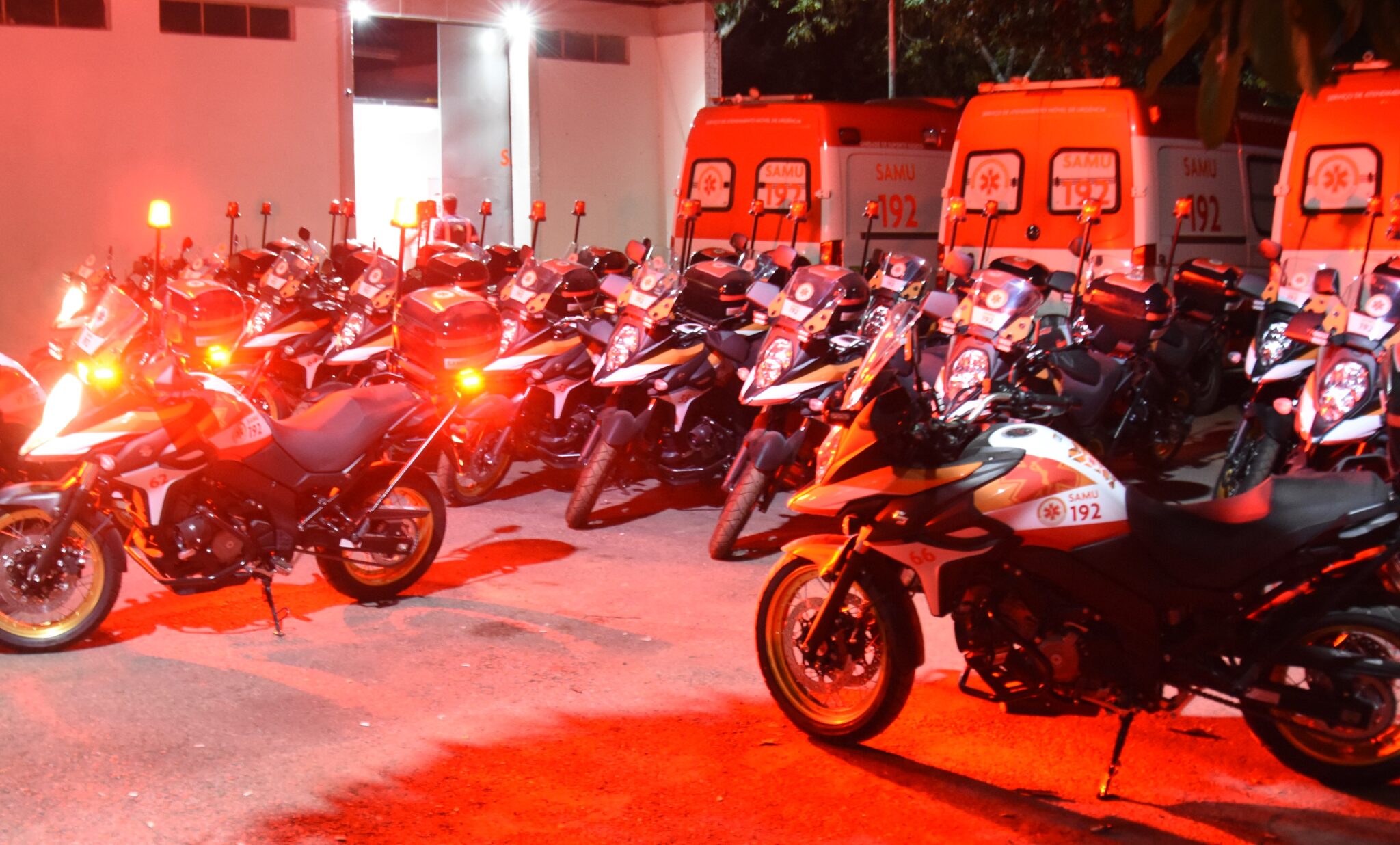 A PARTIR DE 2 DE NOVEMBRO | Samu terá reforço de novas motolâncias para atendimentos de primeiros-socorros