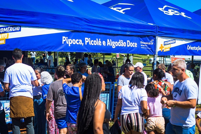 FECOMÉRCIO MAIS PERTO DE TODOS | Projeto com serviços de saúde e atividades culturais chega ao Varjão no próximo sábado (7)