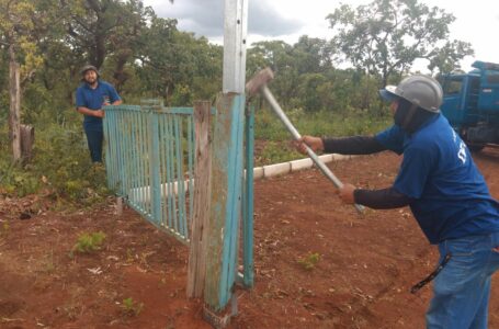 COMBATE À GRILAGEM | GDF realiza operação de retirada de invasores pela quarta vez no Núcleo Rural Alagado da Suzana no Gama