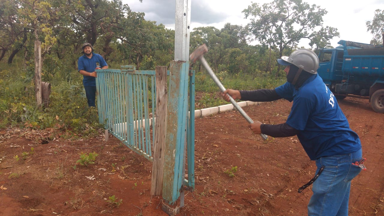 COMBATE À GRILAGEM | GDF realiza operação de retirada de invasores pela quarta vez no Núcleo Rural Alagado da Suzana no Gama