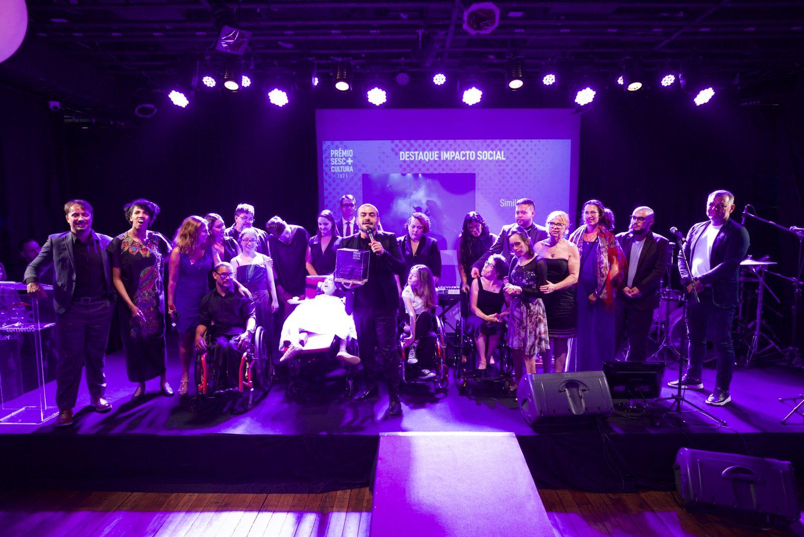 SESC + CULTURA | Artistas do DF recebem prêmio e homenagens no Teatro Sesc Garagem