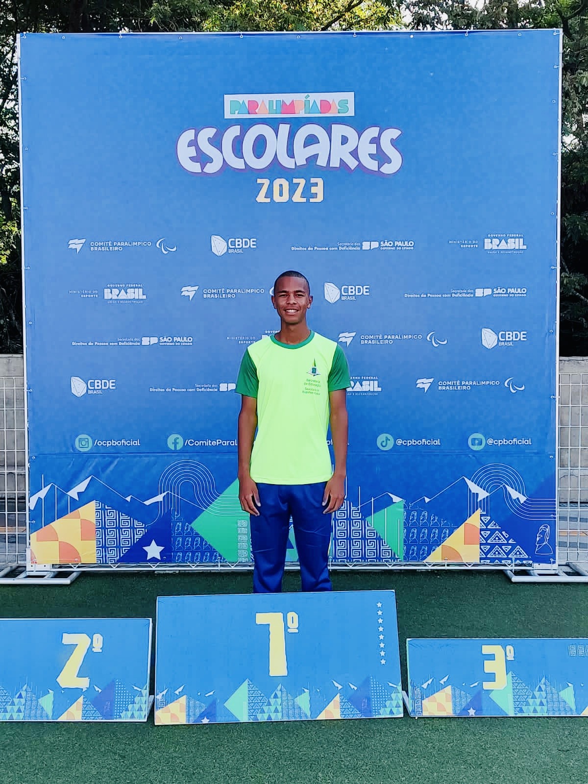 PARALIMPÍADAS ESCOLARES | Alunos da rede pública do DF conquistam 15 medalhas no 1º dia da competição