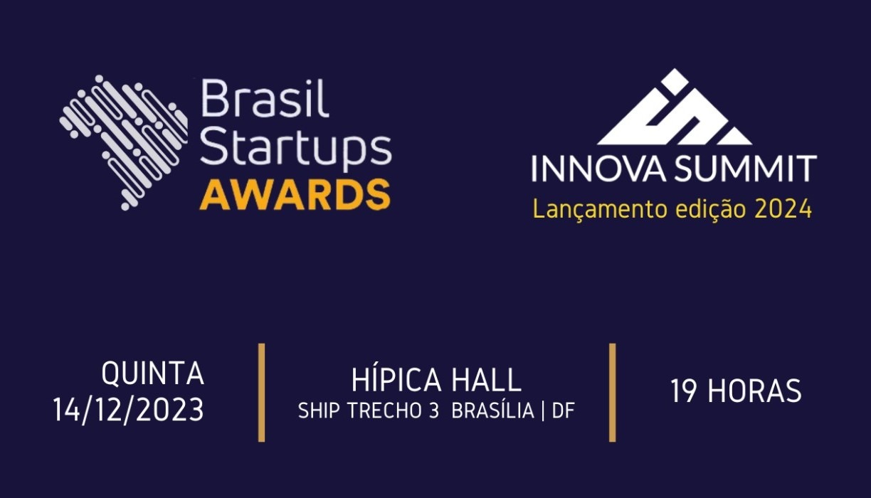 INNOVA SUMMIT 2024 | Novidades da conferência serão anunciadas durante a premiação Brasil Startups Awards nesta quinta (14)
