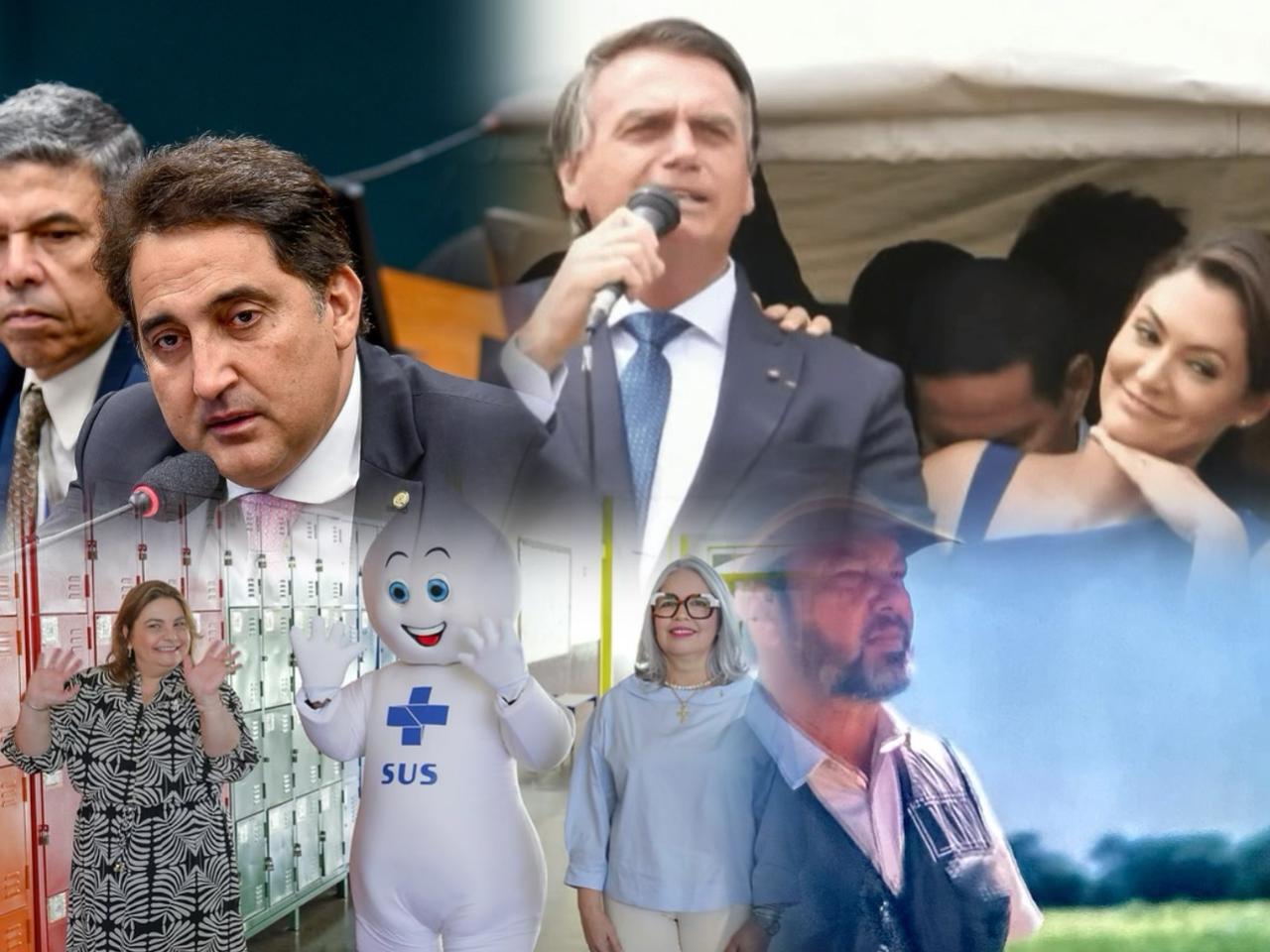 O FINO DA POLÍTICA | Bolsonaro prefere que Michelle concorra a eventual vaga de Moro ao Senado pelo Paraná e não se envolva com a política do DF