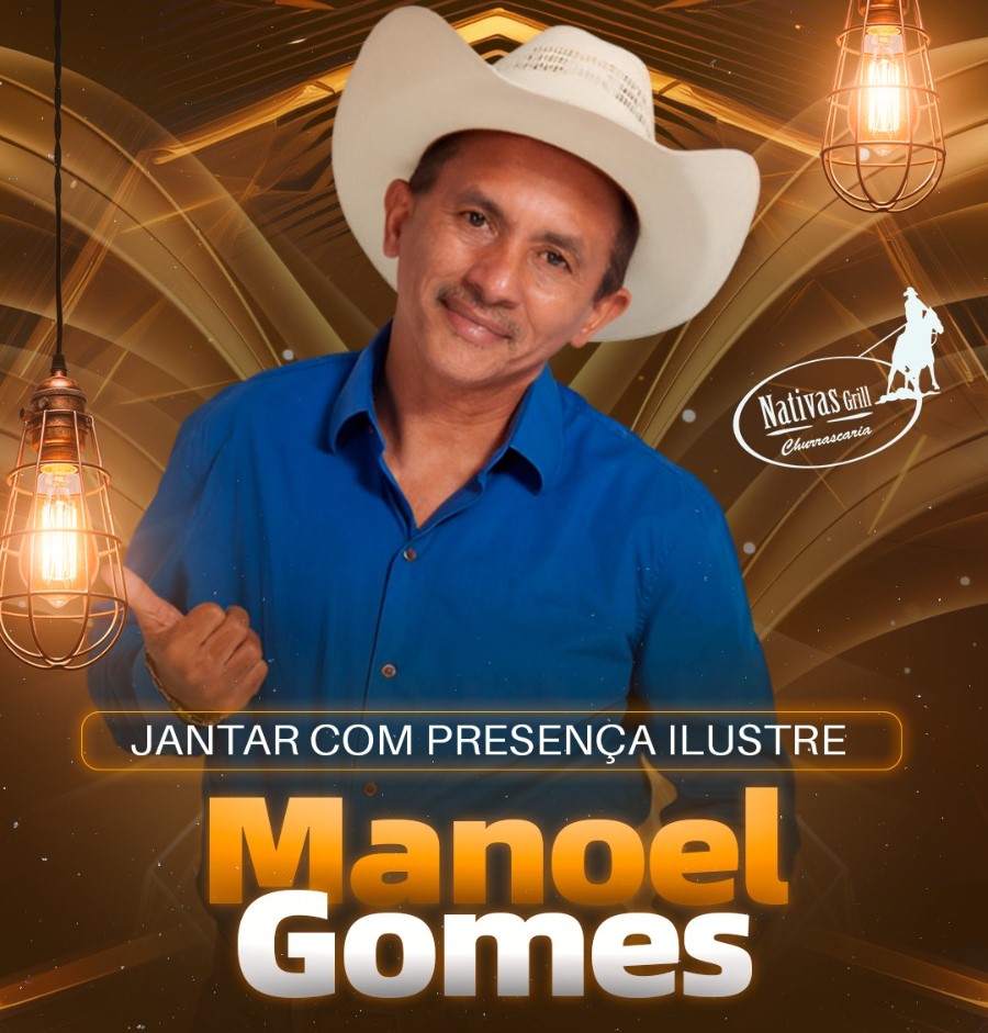 NATIVAS GRILL BRASÍLIA | Manoel Gomes, da música Caneta Azul, se apresenta na churrascaria na próxima sexta (1º/3)