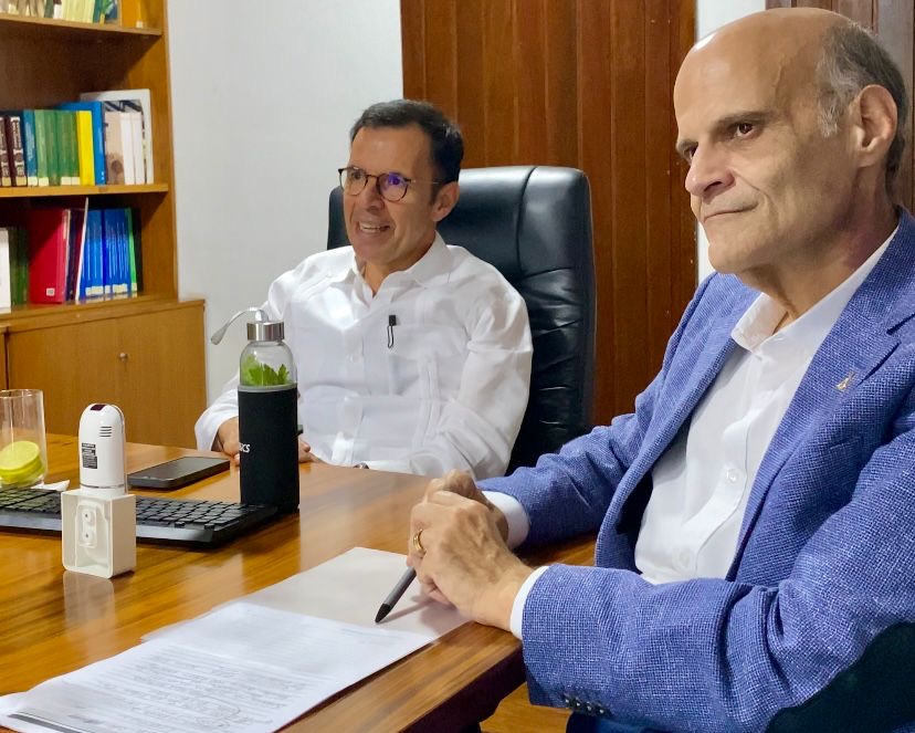 NOVA ROTA | Paco Britto e embaixador da Colômbia articulam com companhias aéreas voo Brasília-Bogotá