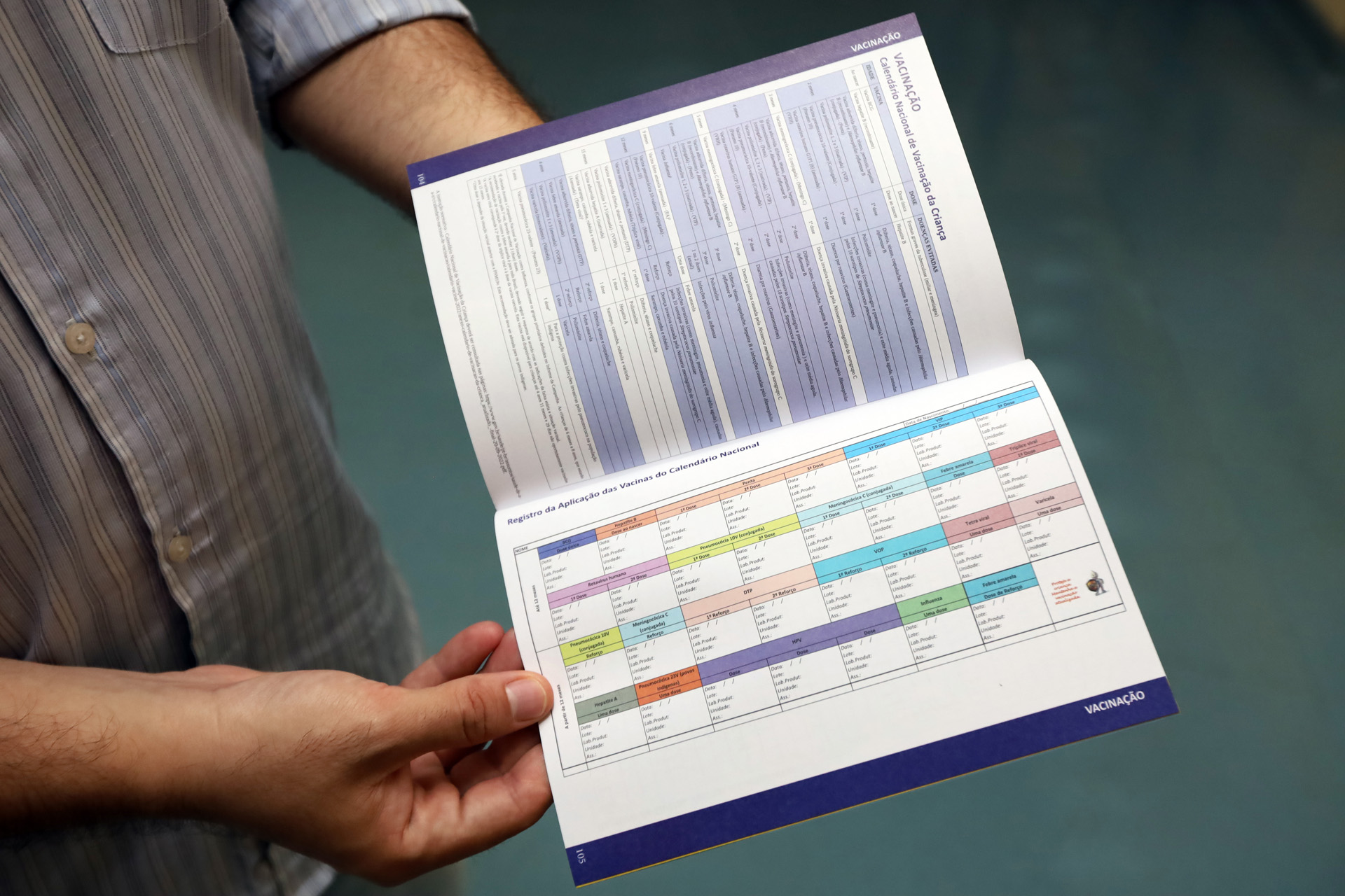 SAÚDE INFANTIL | DF recebe 66 mil cadernetas de vacinação da criança