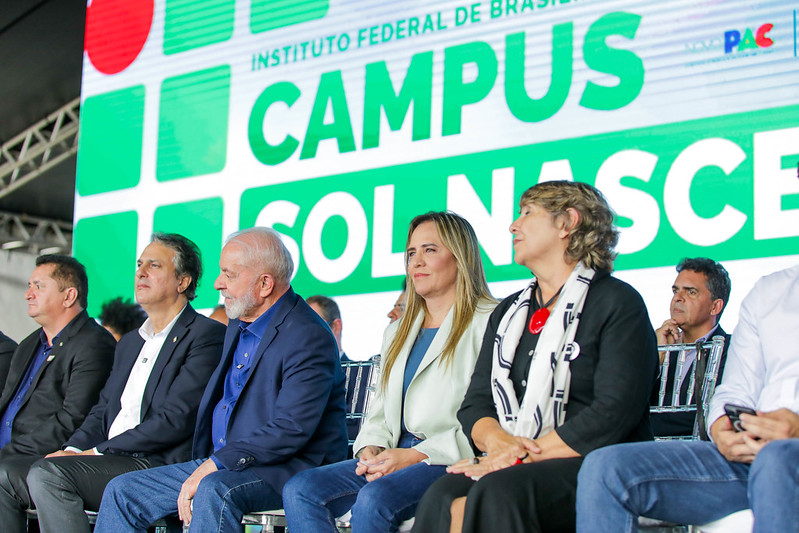 COM A PRESENÇA DE LULA E CELINA | GDF e governo federal anunciam que Sol Nascente vai ganhar unidade do Instituto Federal de Educação de Brasília (IFB)
