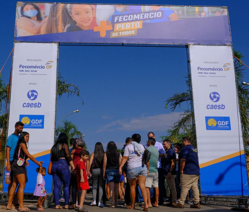 FECOMÉRCIO MAIS PERTO DE TODOS | Sobradinho recebe os serviços gratuitos do projeto na próxima sexta e sábado