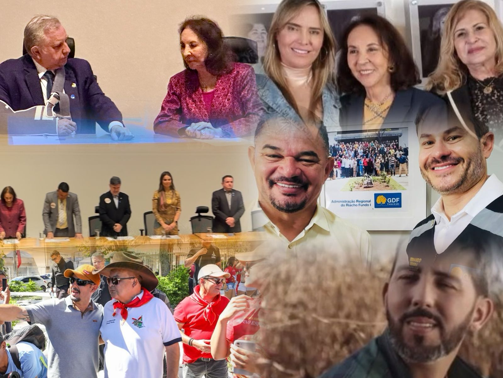 O FINO DA POLÍTICA | Ex-tucanos que não se bicam, Abadia e Izalci trocam afagos em evento na CLDF