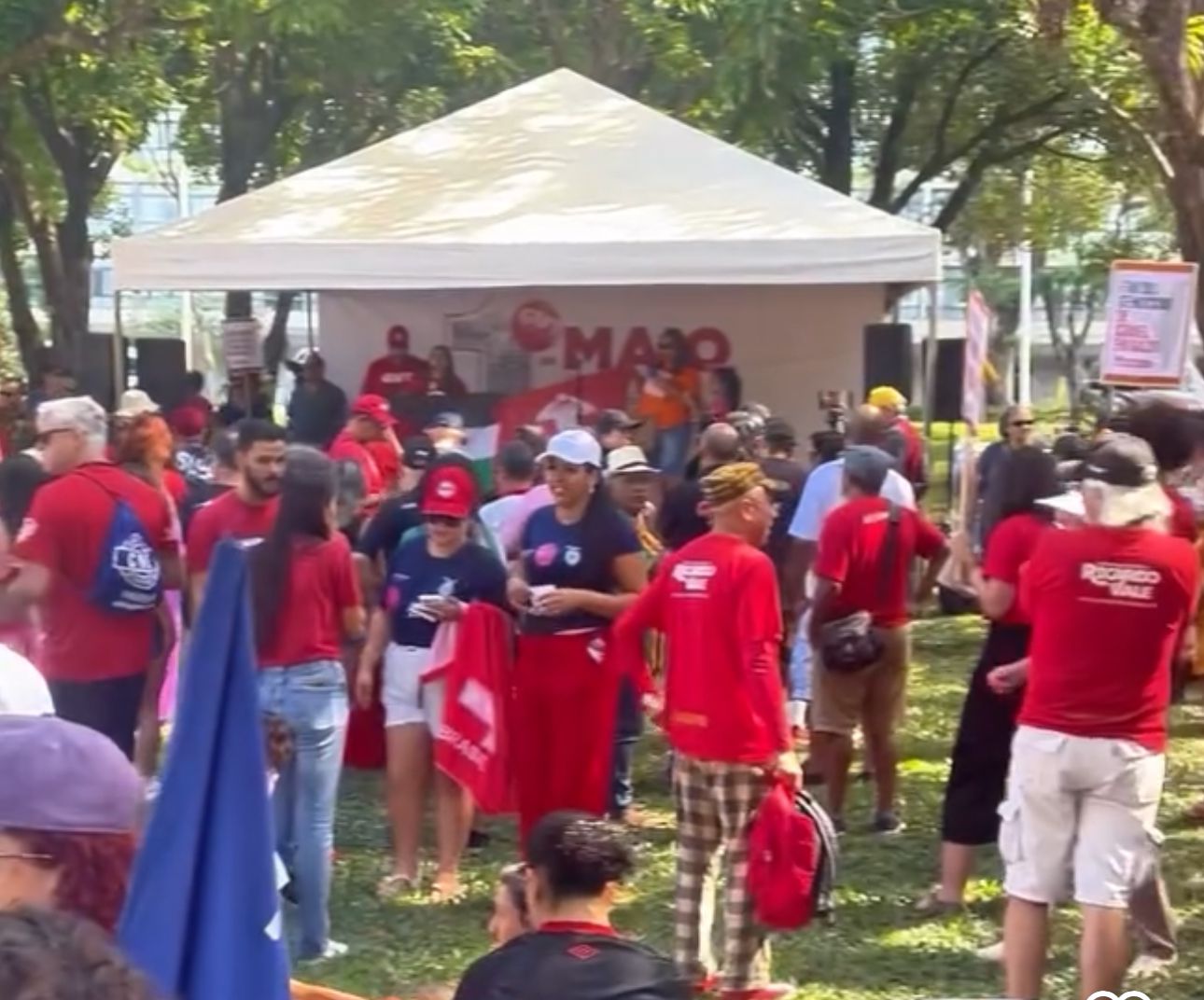 Evento do Dia do Trabalhador no DF organizado pela esquerda foi um fiasco 