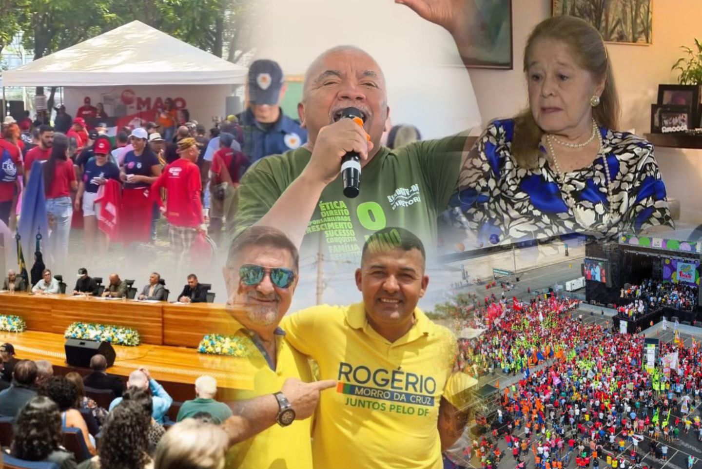 O FINO DA POLÍTICA | Evento do Dia do Trabalhador no DF organizado pela esquerda foi um fiasco 