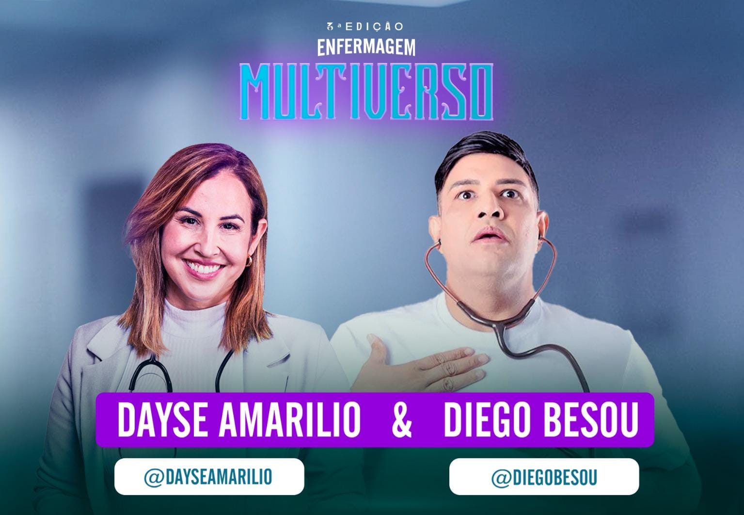 ENFERMAGEM MULTIVERSO | CLDF recebe a terceira edição do evento que é um dos mais aguardado pelos profissionais da área