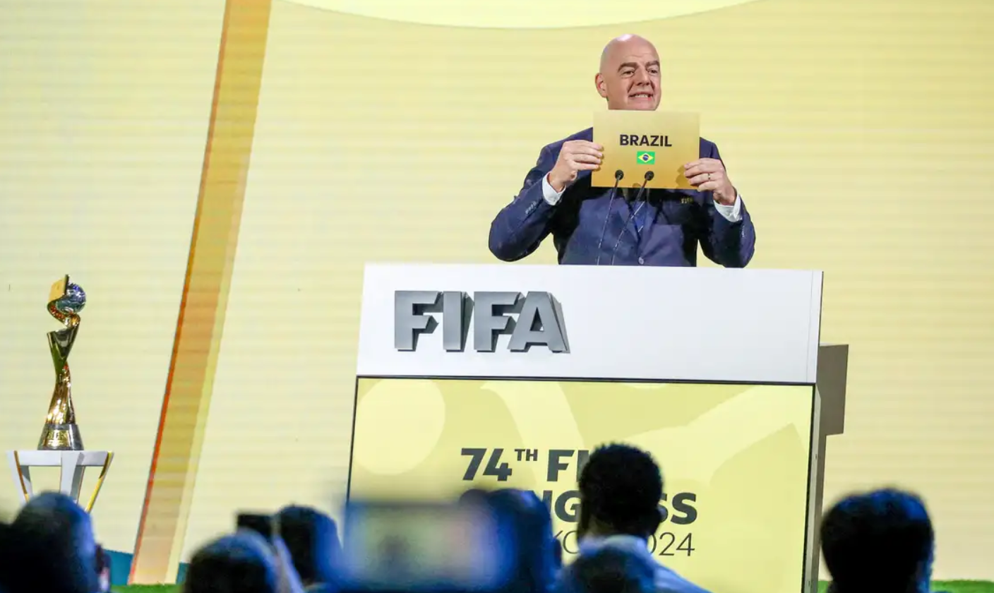 COPA DO MUNDO FEMININA | Fifa escolhe o Brasil para sediar o torneio em 2027