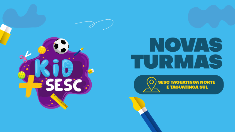 KID + SESC | Projeto abre inscrições para novas turmas