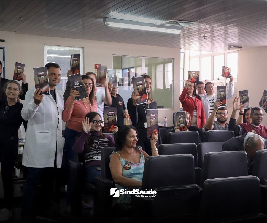 SindSaúde realiza assembleia com servidores do Hospital Regional do Paranoá