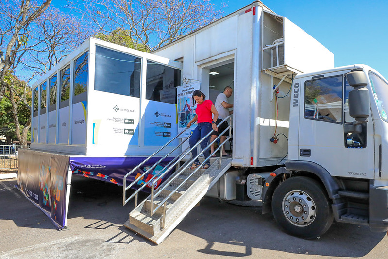CARRETA DA INCLUSÃO | Estrutura móvel com diversos serviços à população chega ao Recanto das Emas na terça (30)