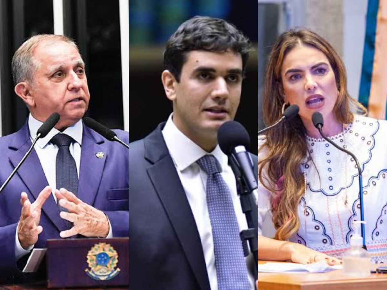 Izalci, Rafael Prudente e Paula Belmonte formam o pelotão de baixo 