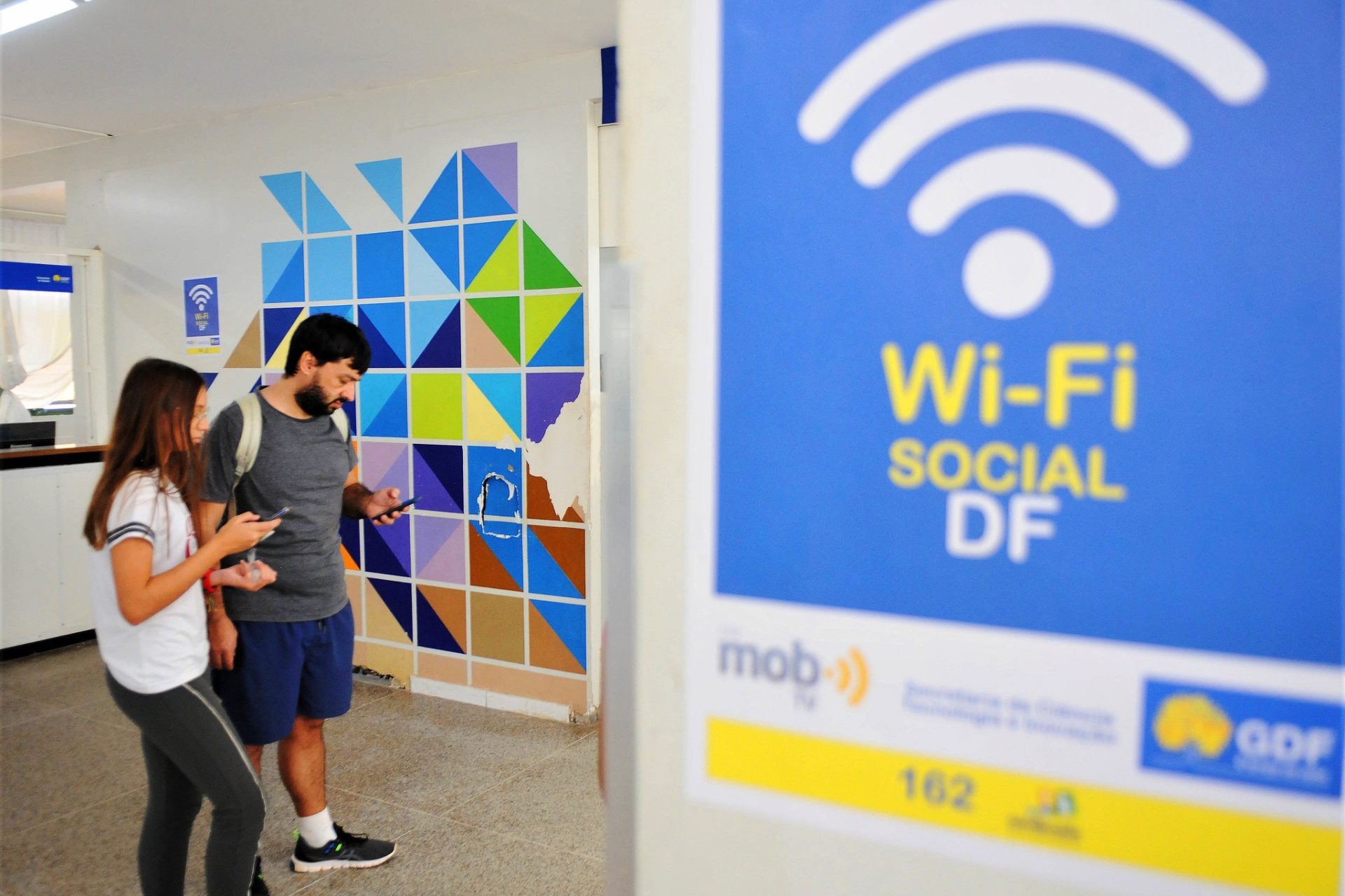 POPULAÇÃO CONECTADA | DF tem mais de 100 pontos de internet grátis do programa Wi-Fi Social