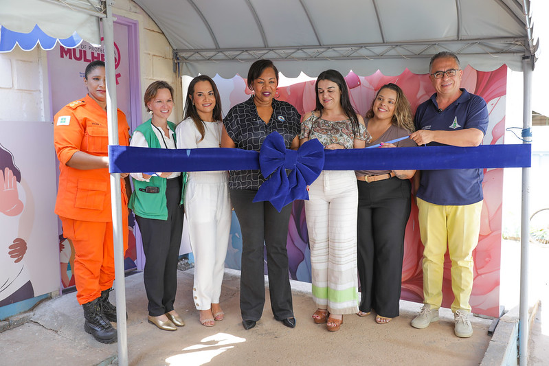 COMBATE À VIOLÊNCIA DOMÉSTICA E FAMILIAR | GDF inaugura comitê de proteção e acolhimento às mulheres na estrutural