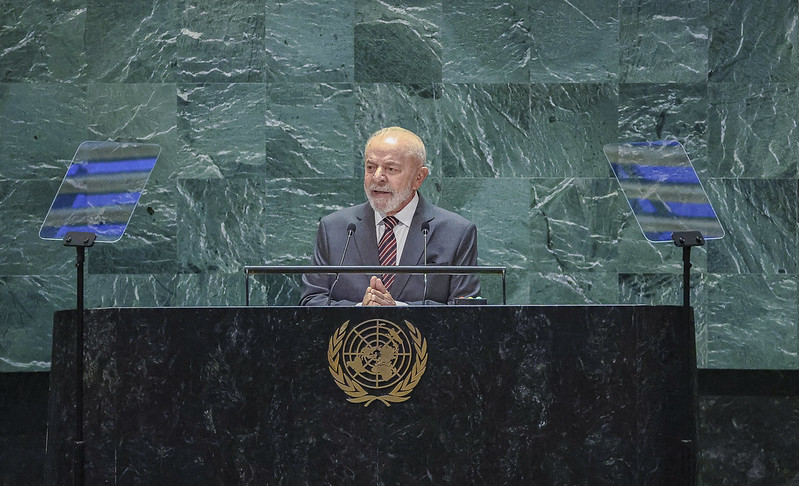 CÚPULA DO FUTURO | Na sede da ONU, Lula cita ‘fracasso coletivo’ e falta de ‘ousadia’ de líderes mundiais para lidar com o desenvolvimento sustentável