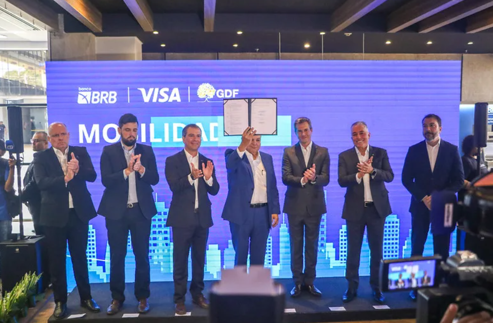 MOBILIDADE URBANA | BRB e Visa firmam parceria para transformar o sistema de transporte público da capital federal