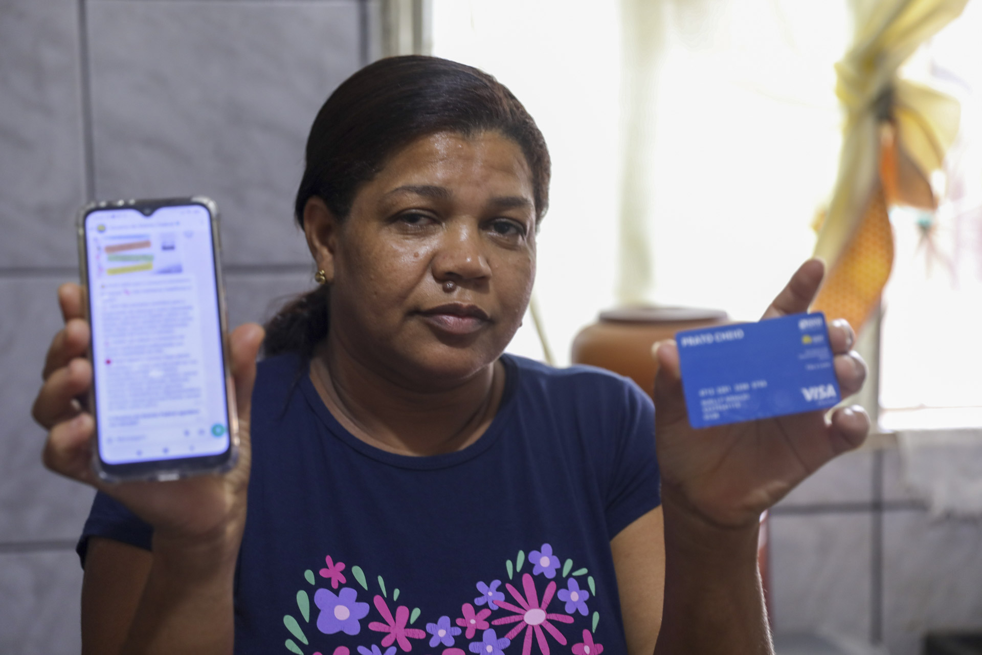 CARTÃO PRATO CHEIO | GDF vai enviar alertas e dicas nutricionais aos beneficiários do programa via WhatsApp