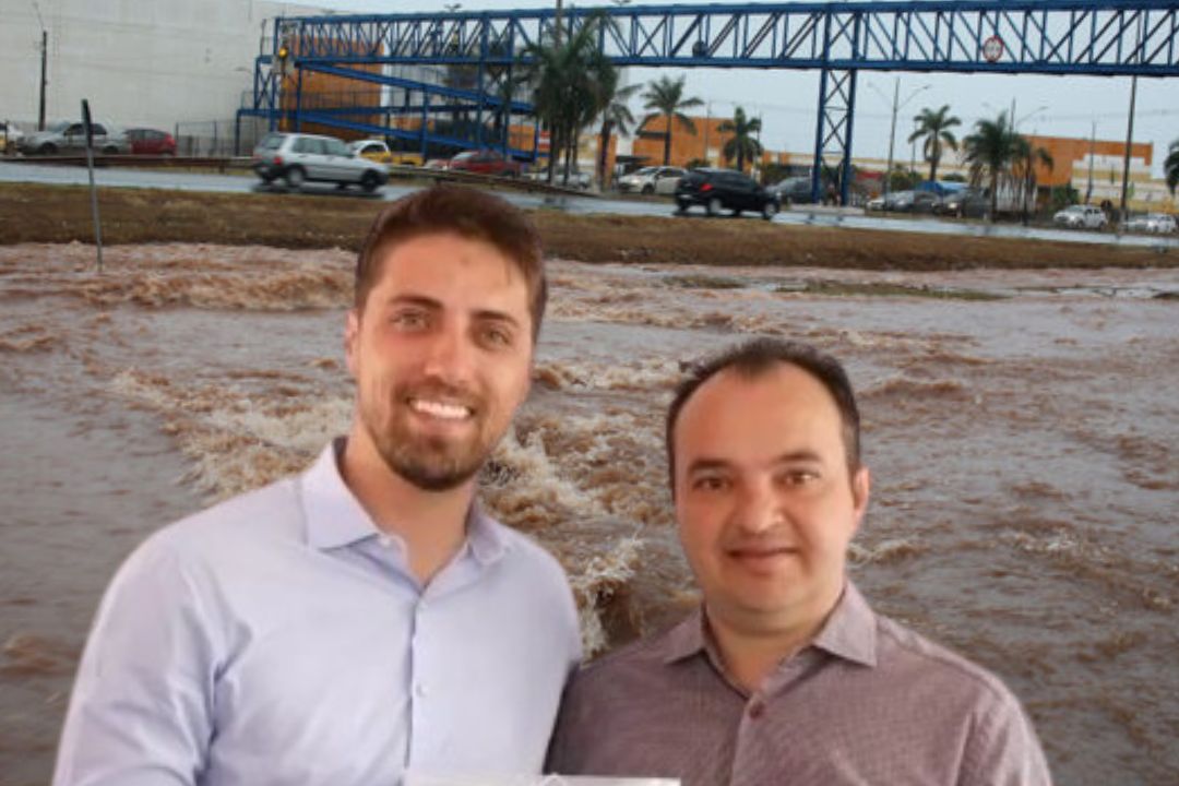 VALPARAÍSO DE GOIÁS | Marcus Vinícius e Pábio Mossoró estão rogando a Deus para não chover antes do dia da votação