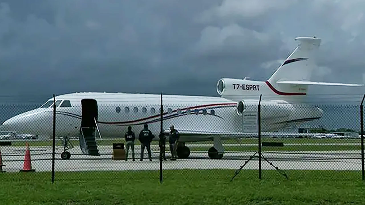 APÓS DESCUMPRIR SANÇÕES | Justiça dos Estados Unidos apreende avião presidencial de Nicolás Maduro na República Dominicana