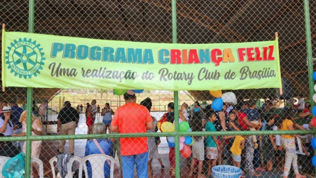 ROTARY CLUB DE BRASÍLIA | 2ª edição do projeto “Criança Feliz” leva alegria e diversão para a comunidade do Capão Comprido em São Sebastião