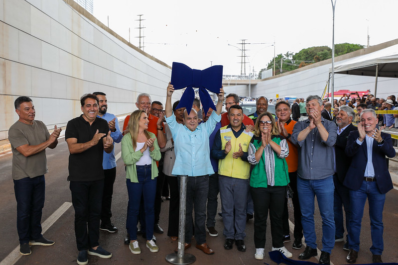 CUMPRINDO PROMESSA DE CAMPANHA | Ibaneis Rocha entrega Viaduto do Jardim Botânico e anuncia novas obras para a região