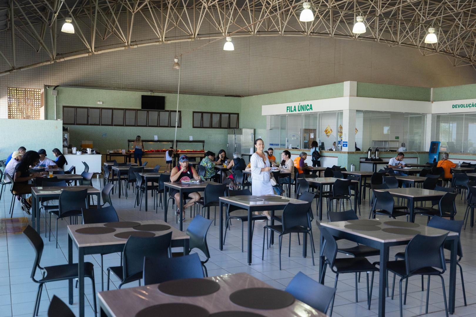 A PARTIR DE 20 DE DEZEMBRO | Restaurante do Sesc de Ceilândia passará por reforma e modernização do espaço