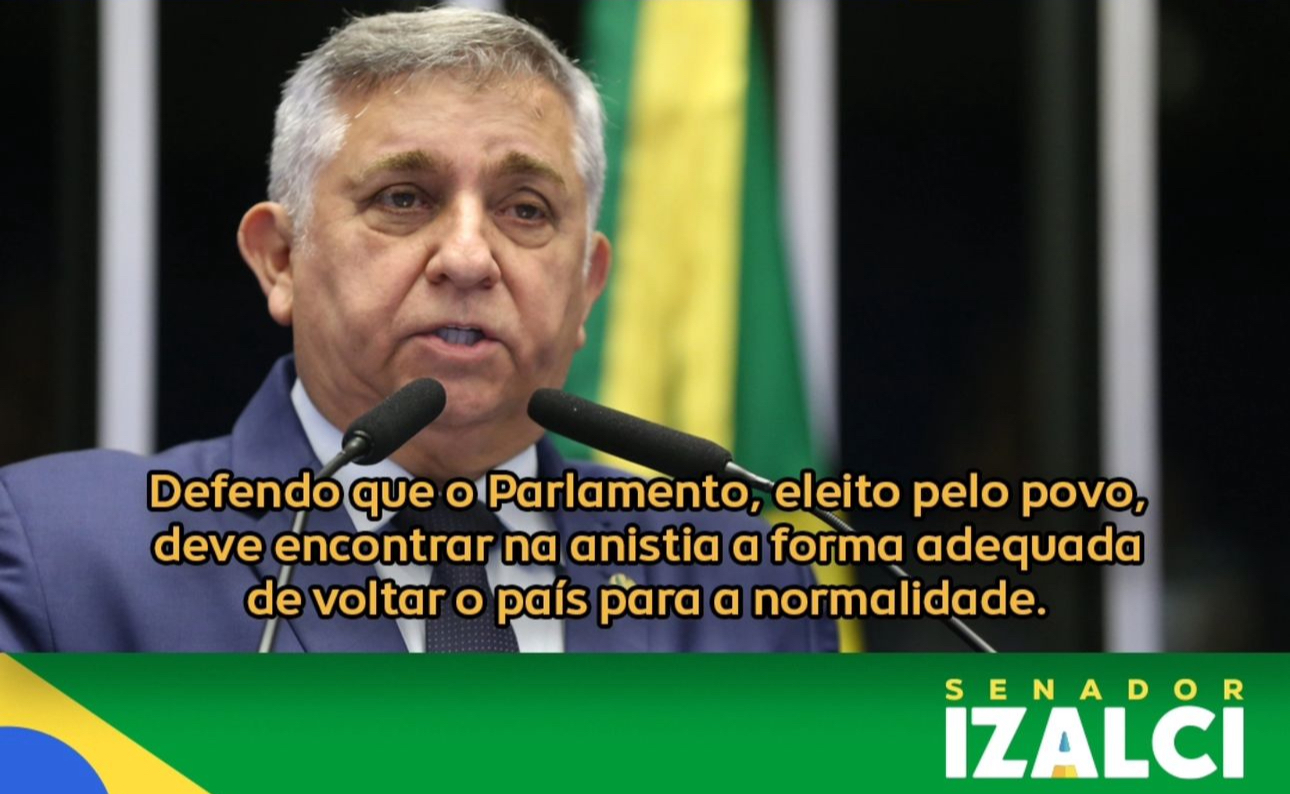 Enquanto STF condena, Izalci defende anistia