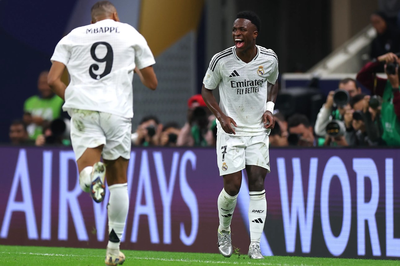 MAIS UM TÍTULO | Com gol e assistência de Vini Jr, Real Madrid vence Pachuca por 3 a 0