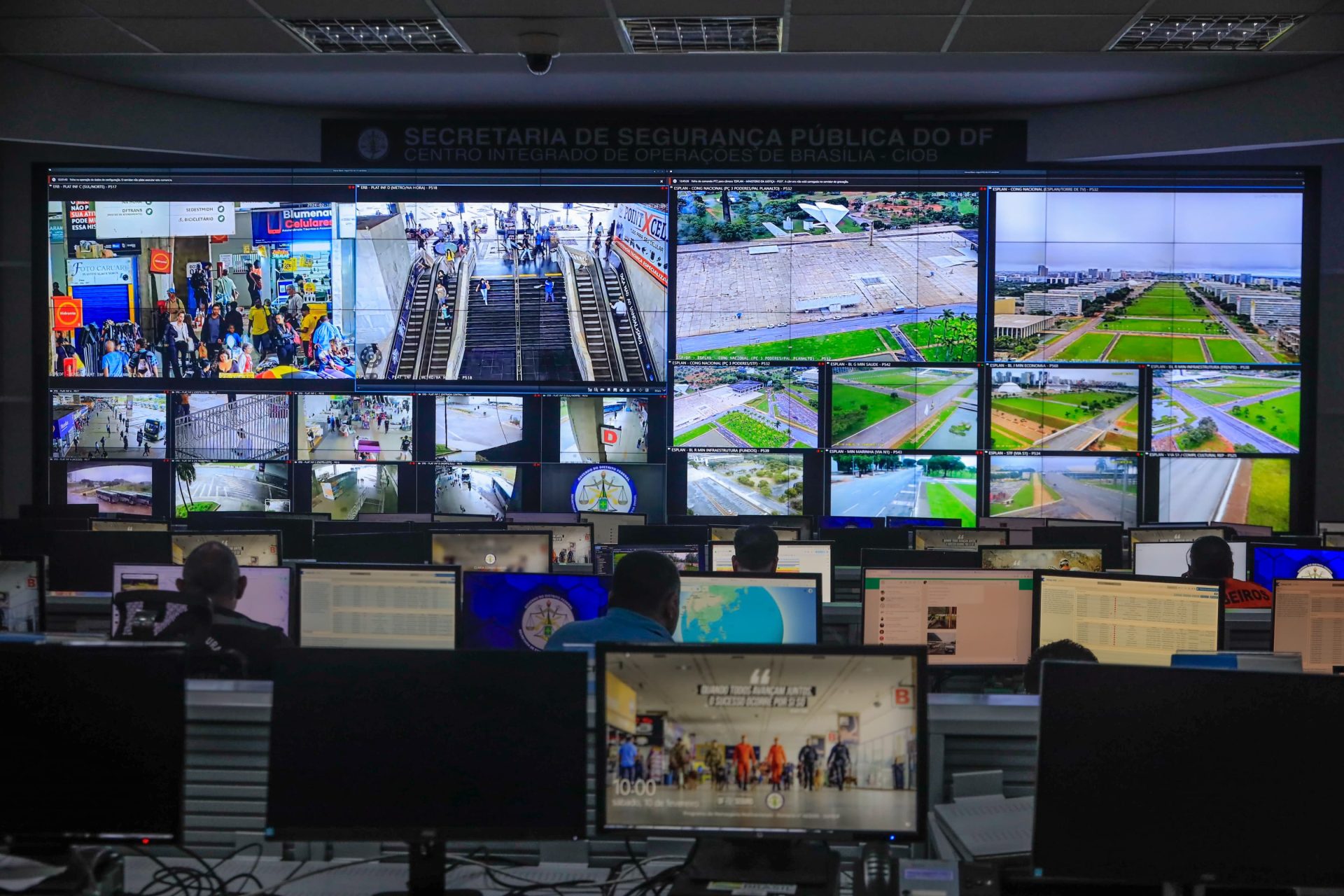 PARA GARANTIR A ORDEM PÚBLICA | DF terá protocolo de ações integradas de segurança durante ato para relembrar o 8 de janeiro na Praça dos Três Poderes