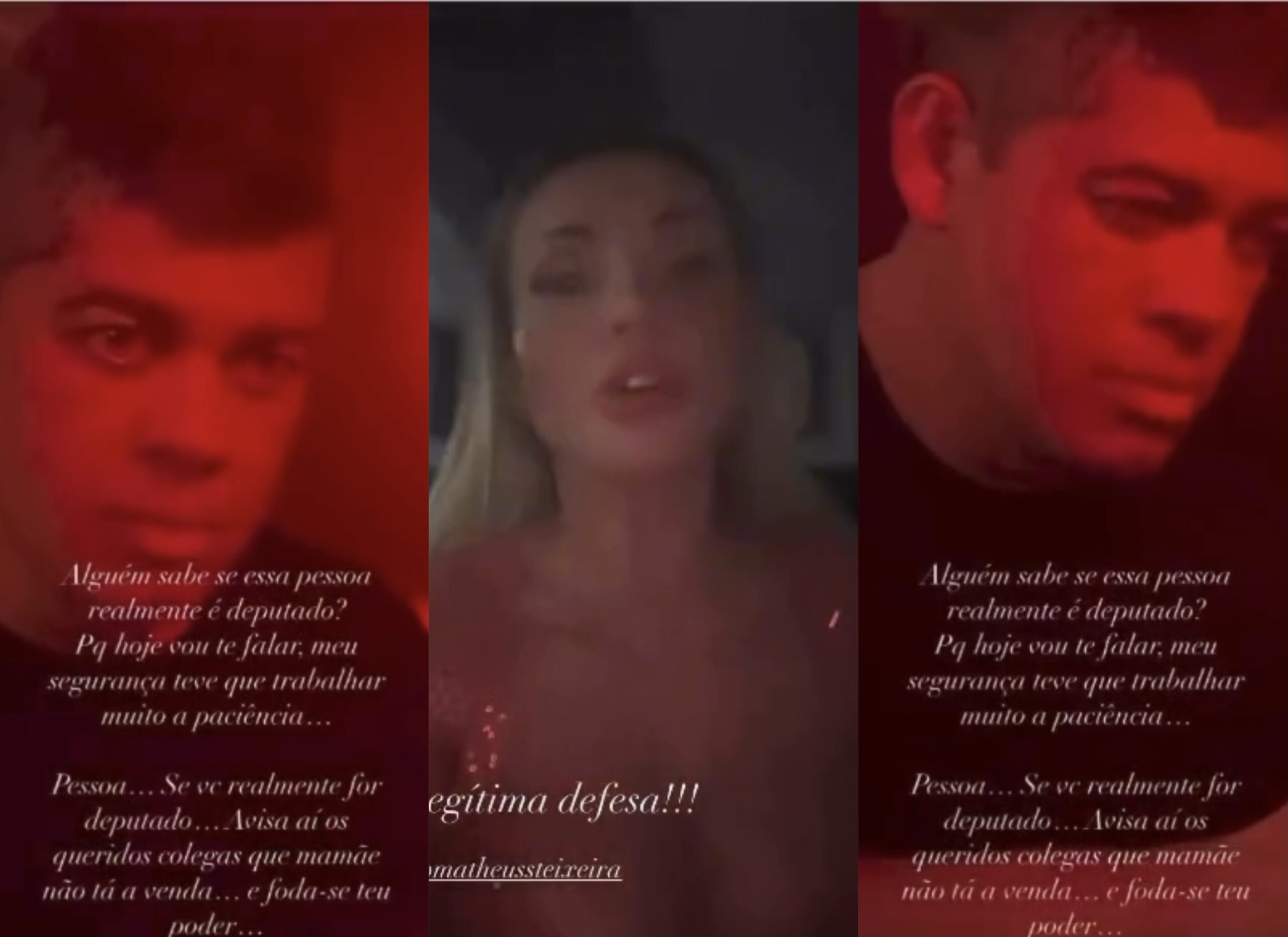 DISTRITAL CHAPADÃO NO PUTEIRO | Andressa Urach reclama de comportamento de deputado do DF em casa noturna no RS