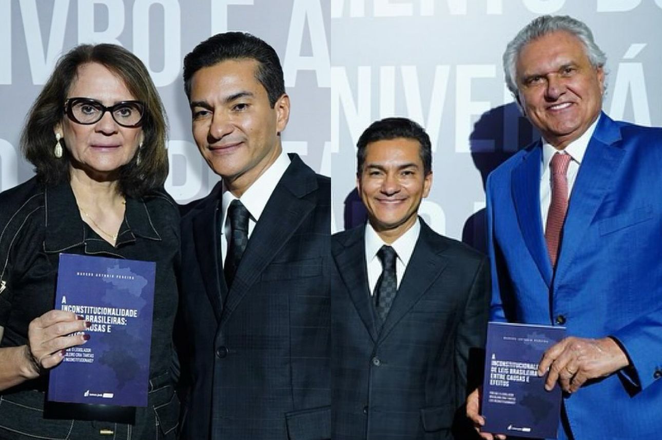 EM BUSCA DA ‘CHAPA DOS SONHOS’ | Ronaldo Caiado corteja Damares Alves em festa de Marcos Pereira para ser vice