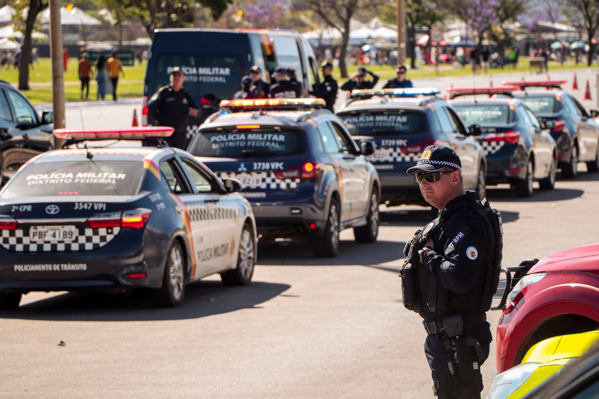 OPERAÇÕES INTEGRADAS | GDF monta estrutura para garantir a segurança e mobilidade do público durante as celebrações dos 65 anos de Brasília